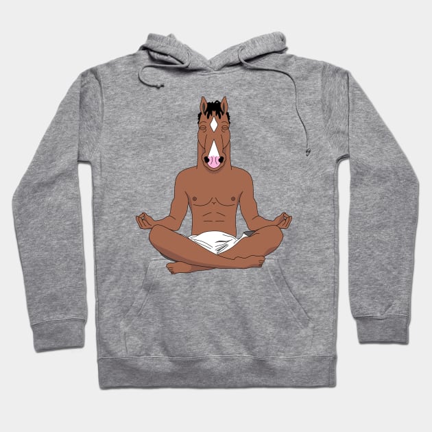 Bojack Meditation Hoodie by earbito